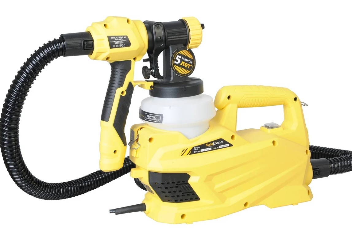 Электрический краскопульт Hanskonner HSG9670B